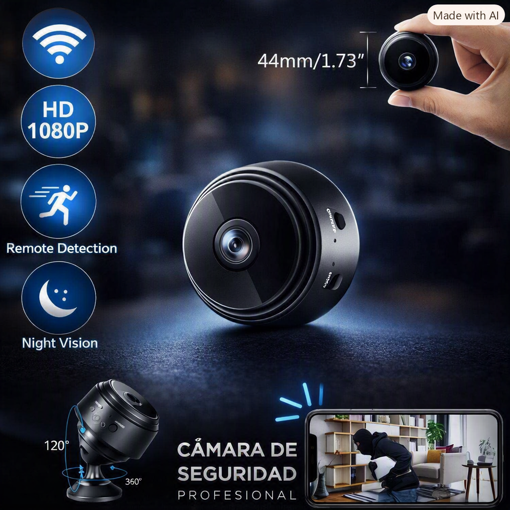 Mini Cámara A9 Inalámbrica Inteligente