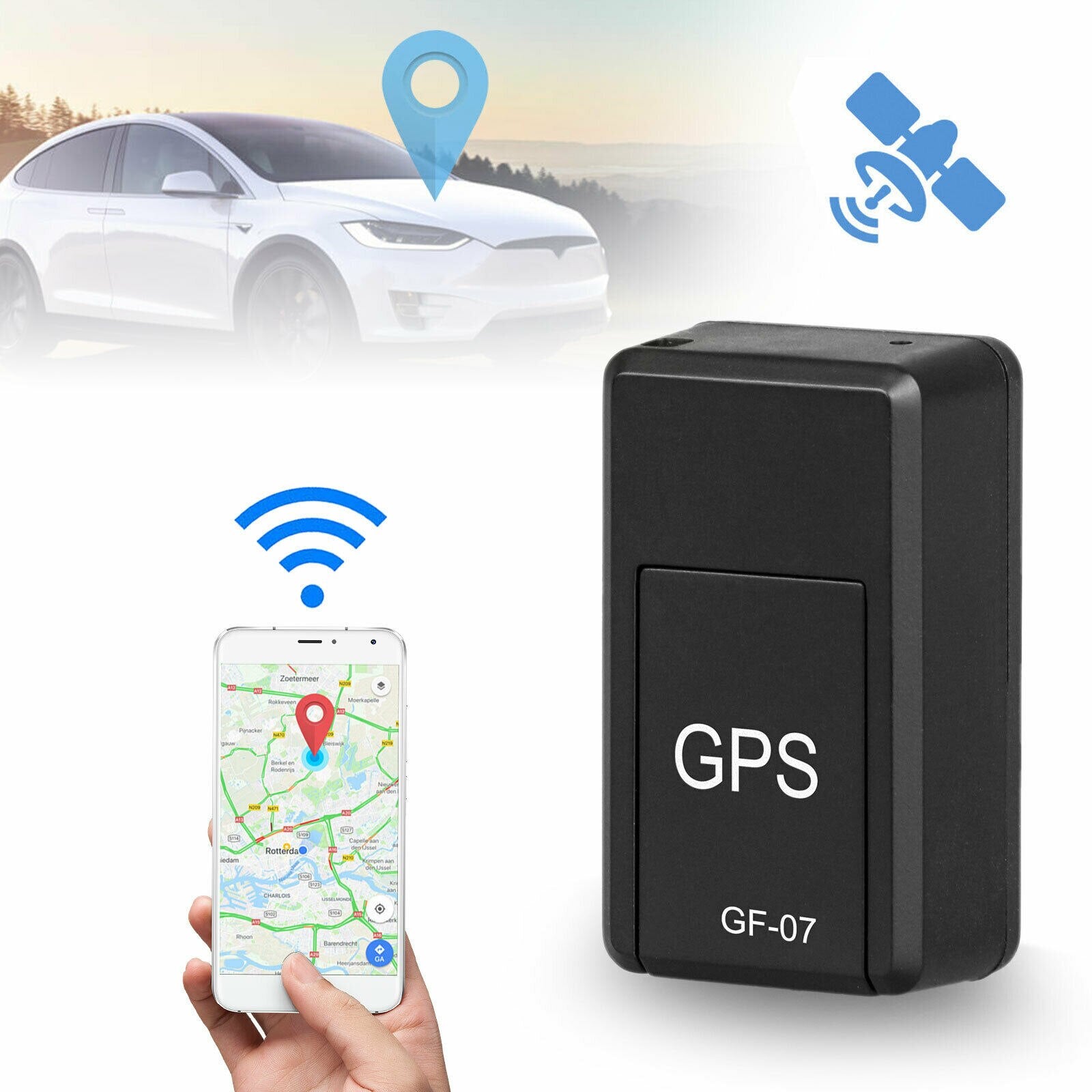 Mini localizador GPS magnético